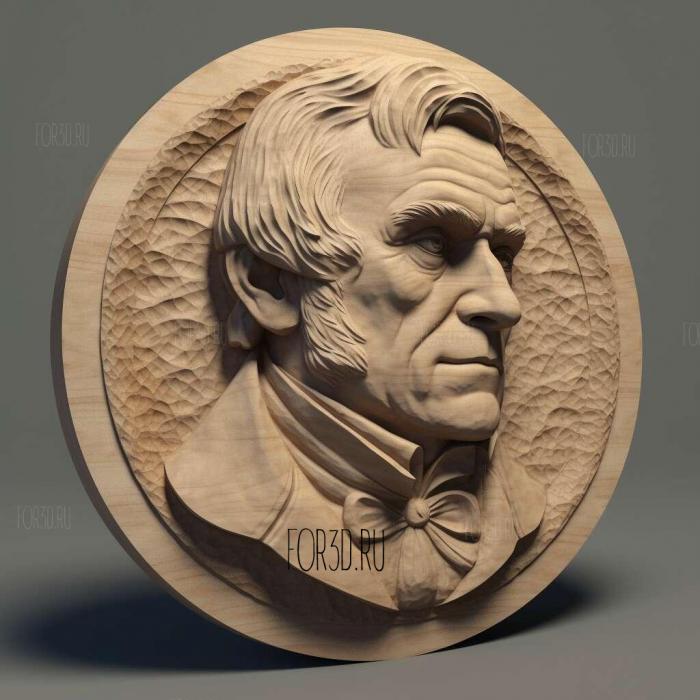 Thomas Dewar 1 stl model for CNC